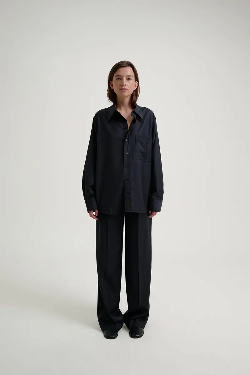 Herman | Relaxed Shirt Charcoal