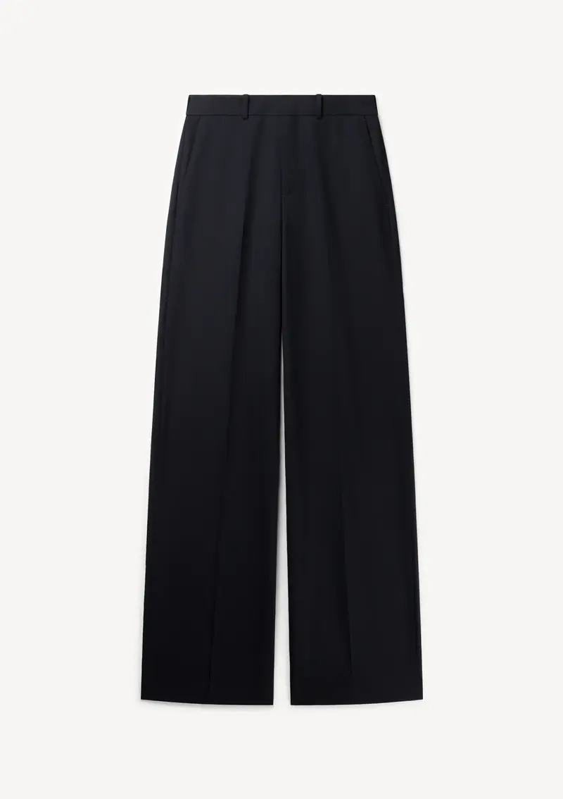 Herman | Wide Leg Trousers Dark Navy