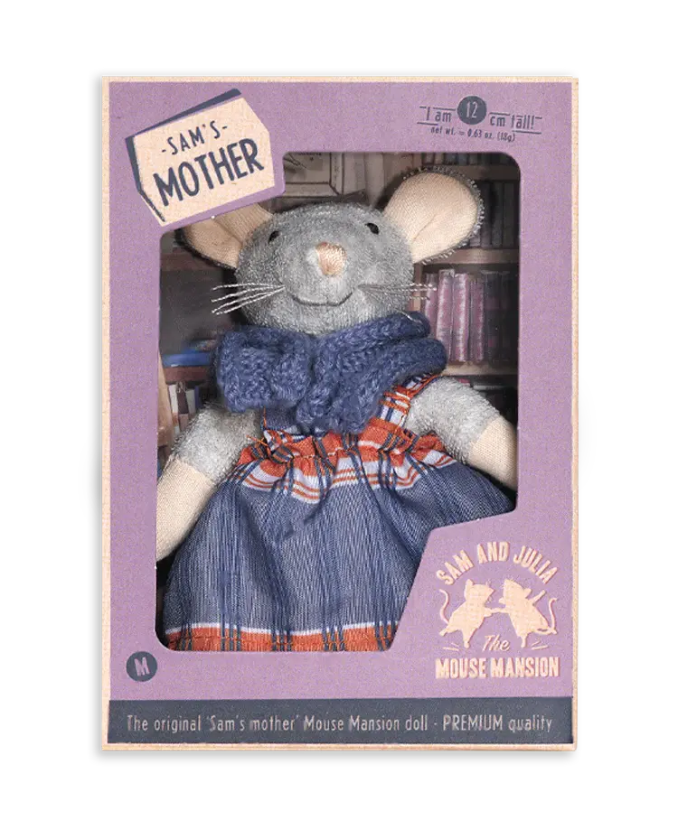 Het Muizenhuis knuffelmuis Sam's moeder
