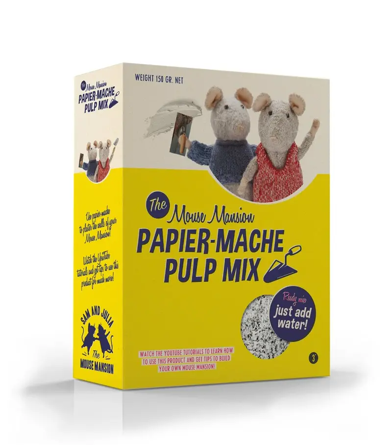 Het Muizenhuis Papier Mache Pulp Mix