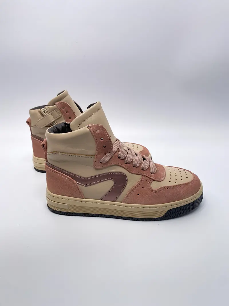 Hip H1301 oud roze sneaker hoog