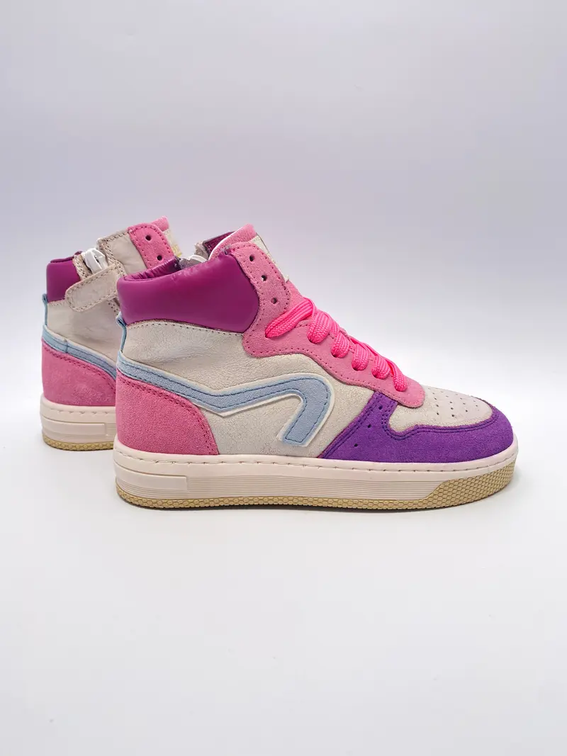Hip H1301 purple combi roze veter