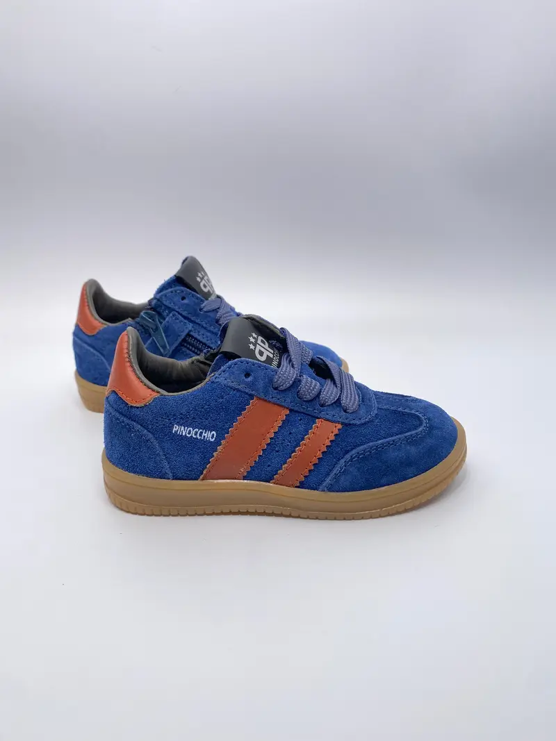 Hip H1511 Jeans blauw cognac /combi