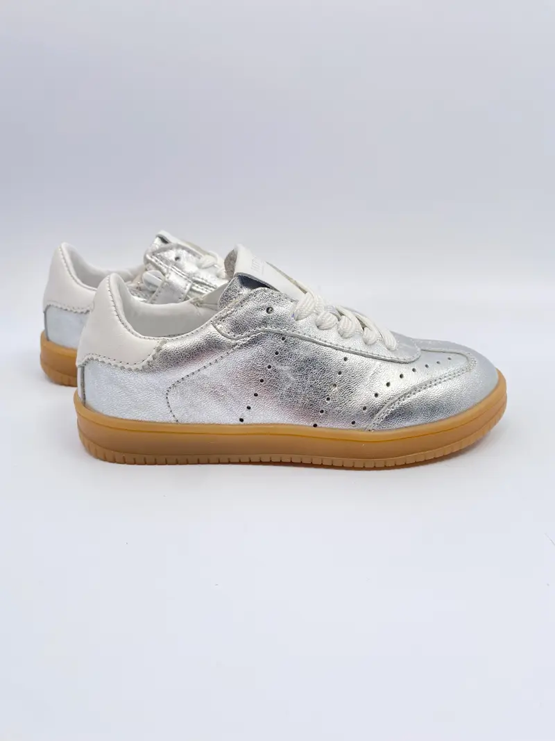 Hip h1853 silver sneaker laag