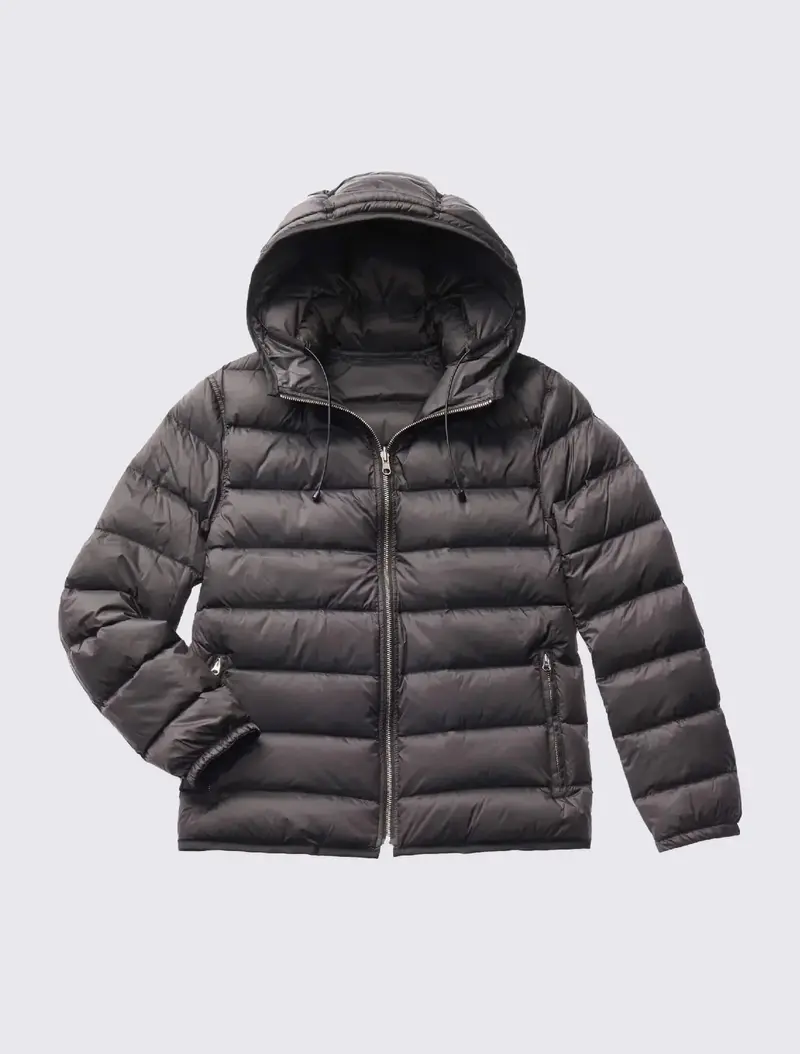Hooded down liner