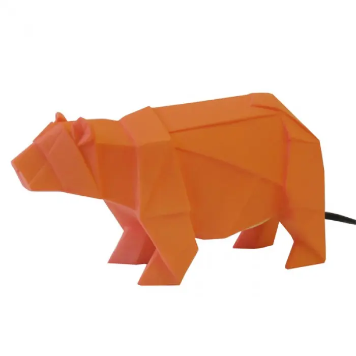 House of Disaster Orange Bear Lamp