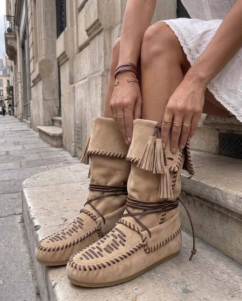 Ibiza Khaki Boots