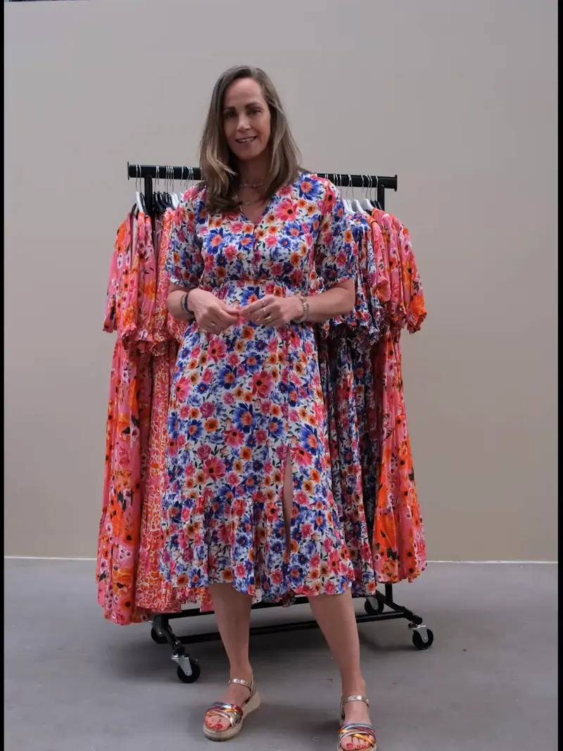Imprime Color Dress