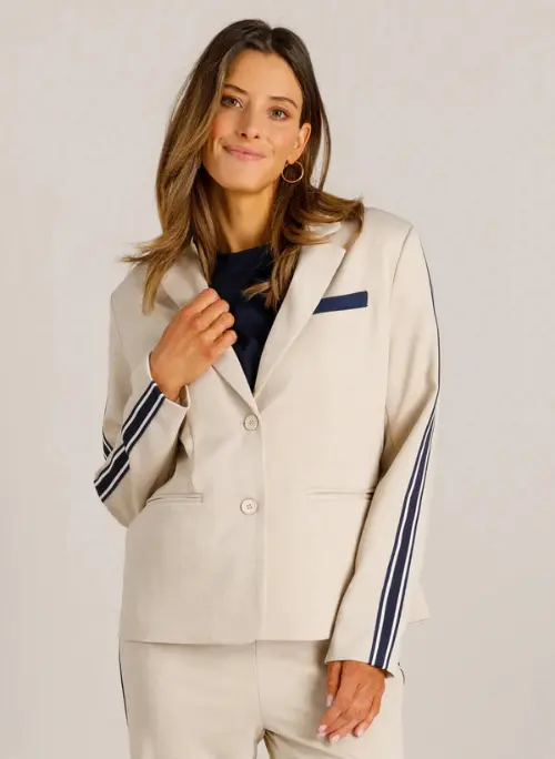 ivy beau blazer velia beige