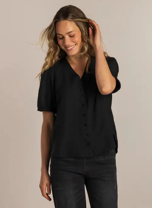 Ivy beau blouse serina zwart