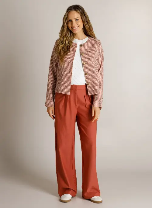 Ivy Beau broek dania rood