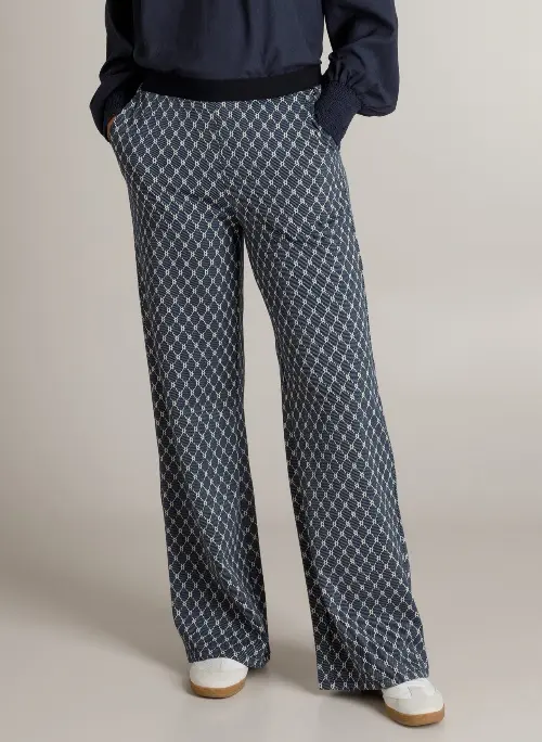 Ivy Beau broek hege blauw