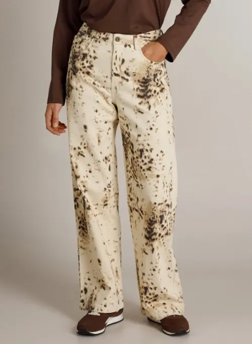 Ivy Beau broek katie off white