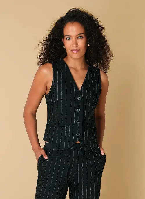 Ivy Beau gilet roemi zwart