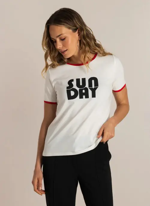Ivy beau t-shirt semma rood
