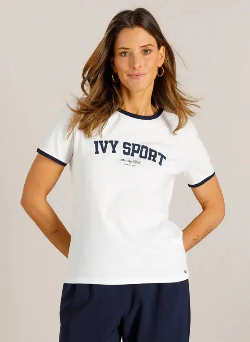 Ivy beau t-shirt vjenna off white