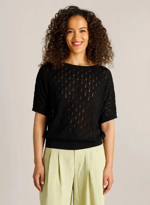 Ivy beau top cleo zwart