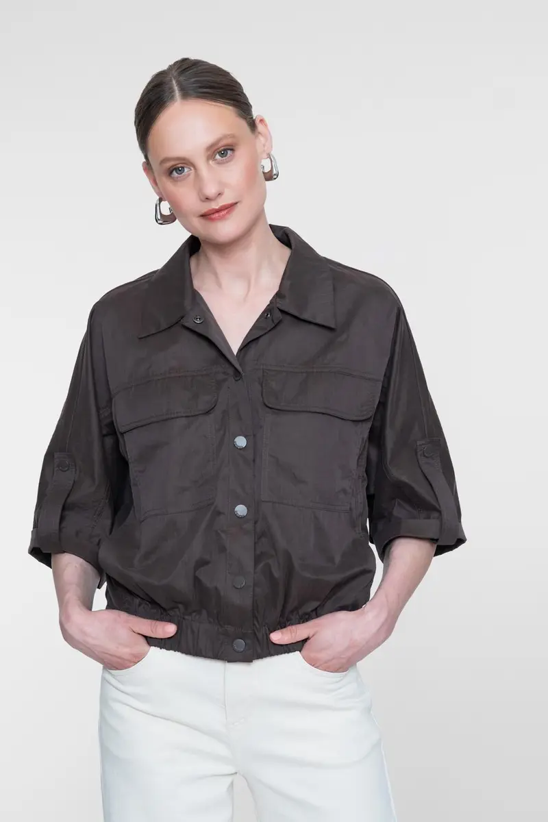 Jacket elastic waist