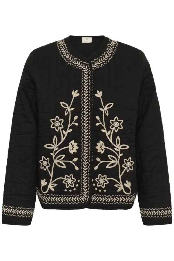 Jacket kafibi quilt 10511853 Black deep