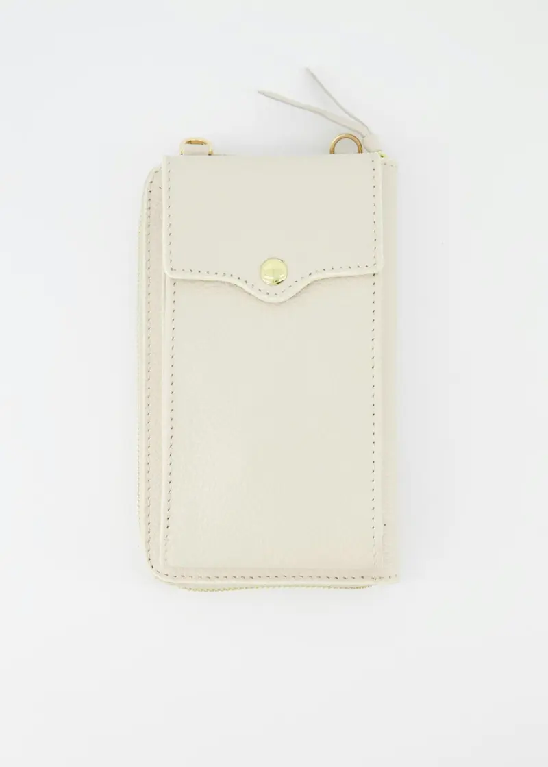 Jackie cl. grain leer ecru