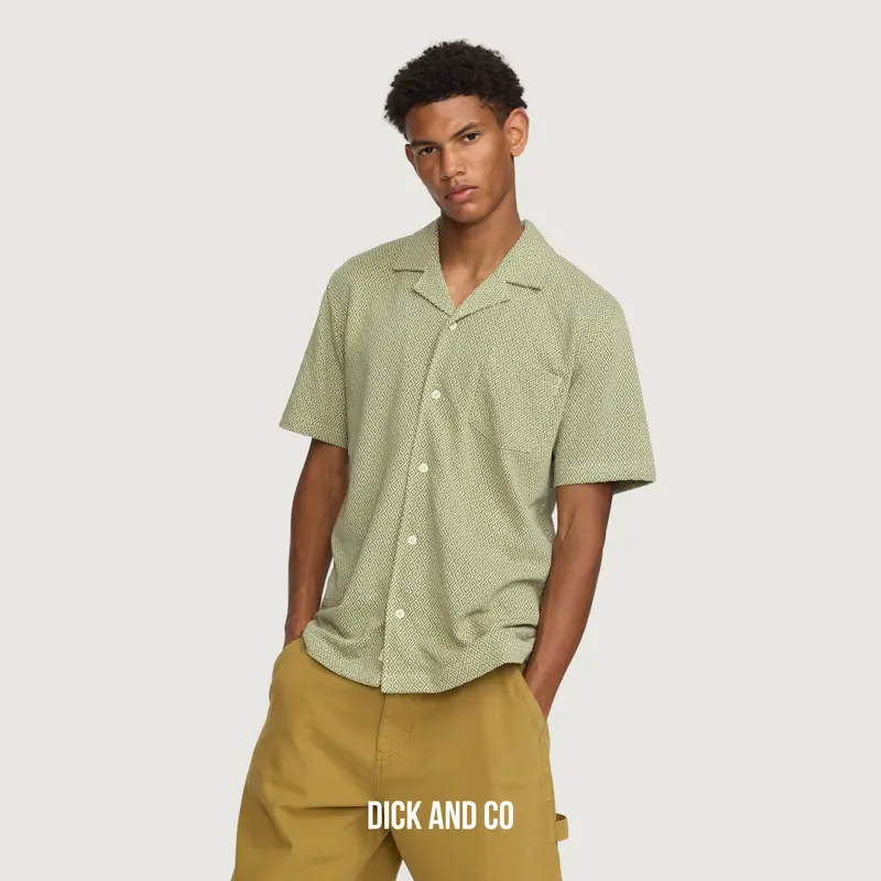 Jacquard Cuban Shirt (3175)