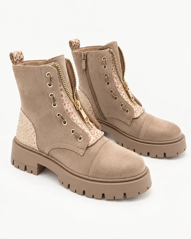 Jada Chunky Veterboots - Beige