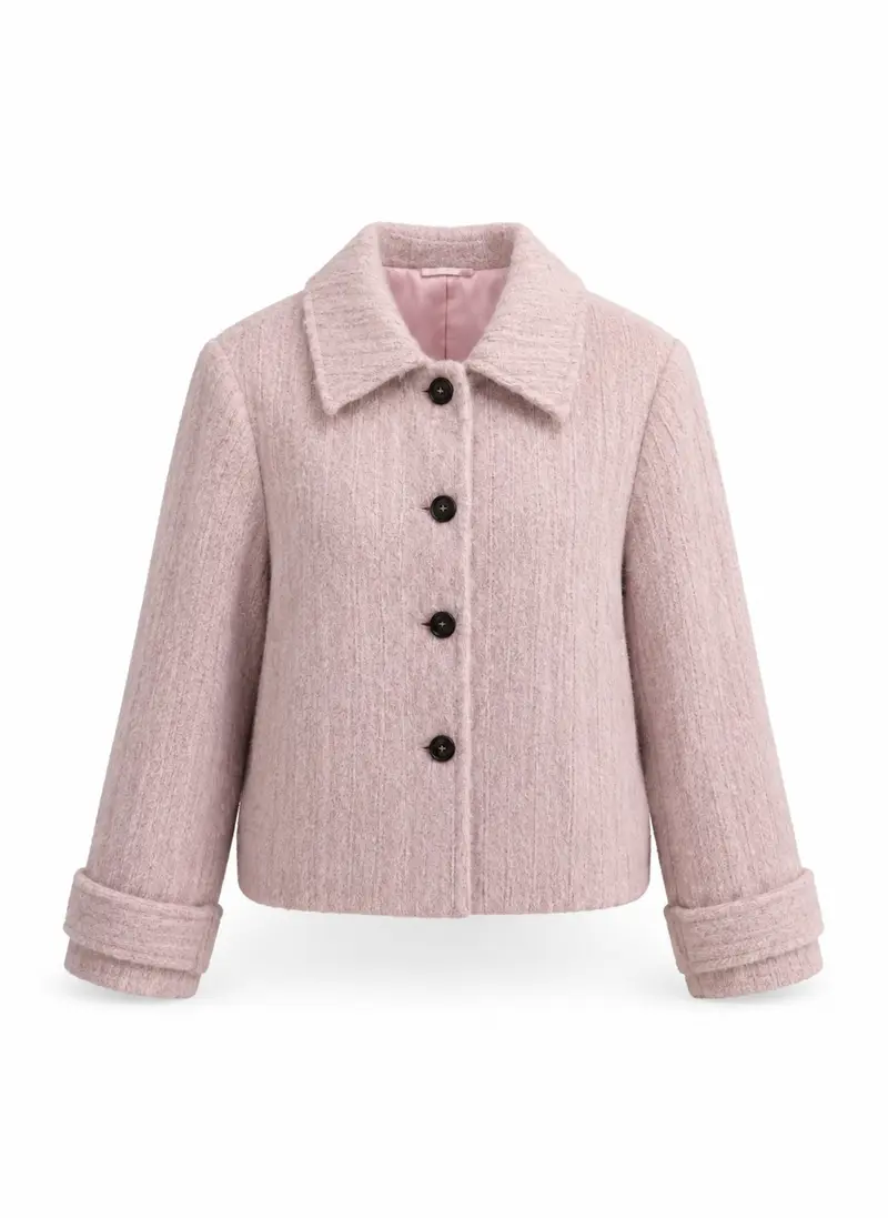 Jas Nenna Hairy Lurex | Light Mauve