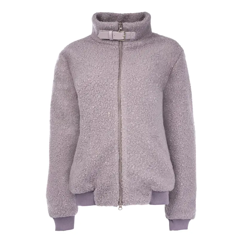 Jas Shields-PP LS-RMJ Teddy Curl | Loom Lilac