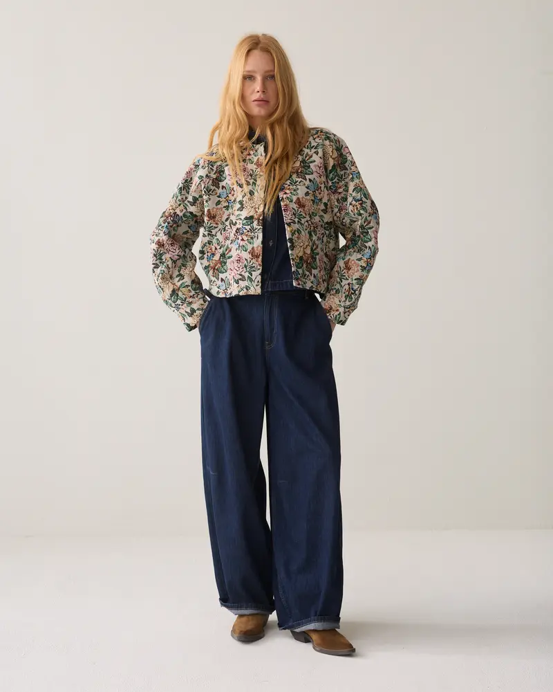 Jasje lurex-jacquard