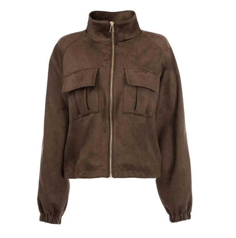 Jasje Norder LS-RMJ Suedine | Ganache Brown