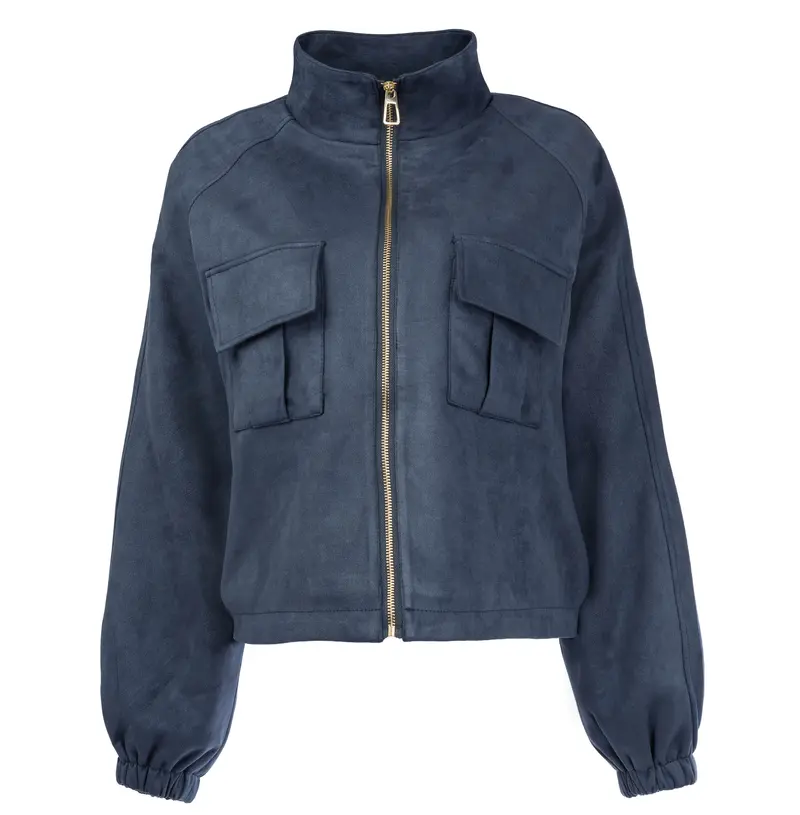 Jasje Norder LS-RMJ Suedine | Naval Blue