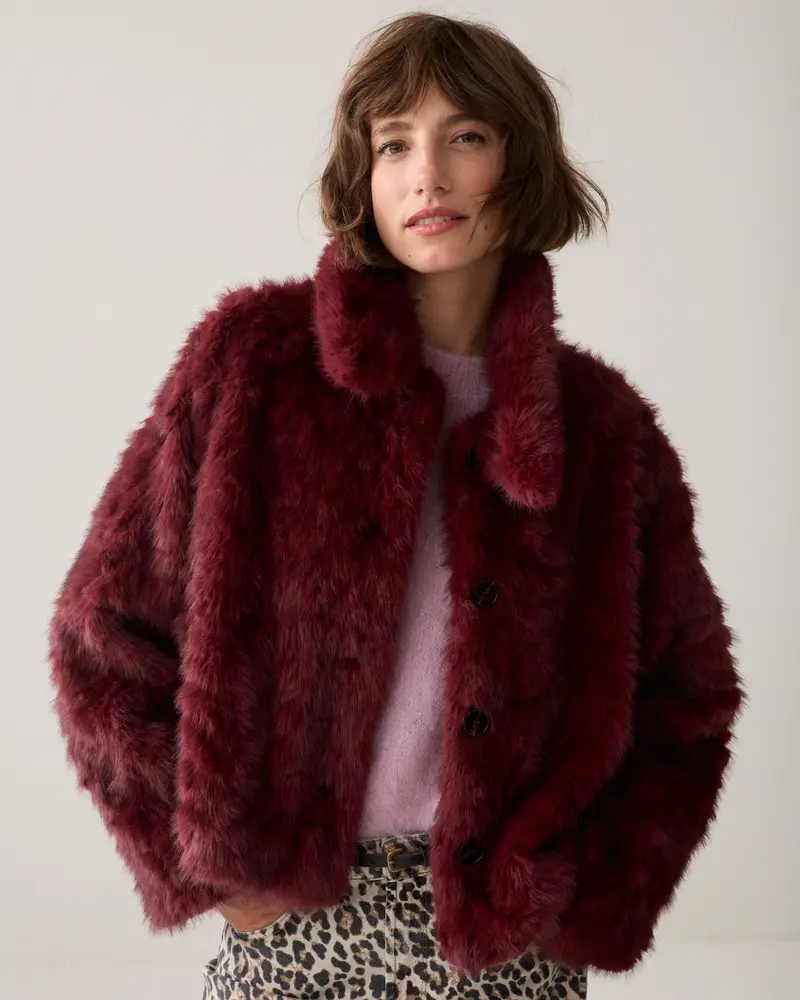 Jasje van zachte faux fur