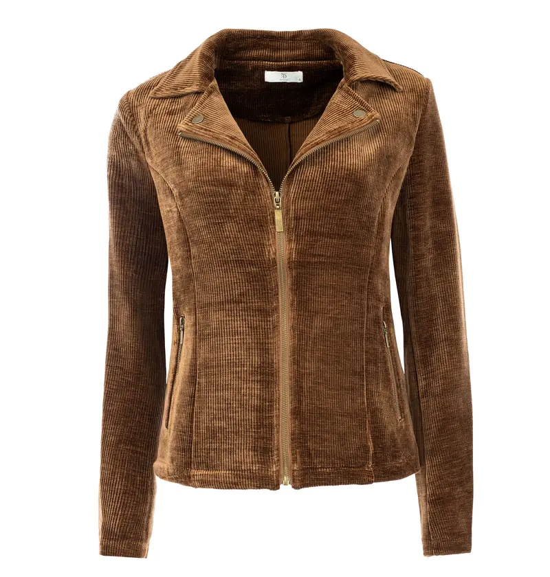 Jasje Yansel LS-RMJ Rib Corduroy | Downtown Brown