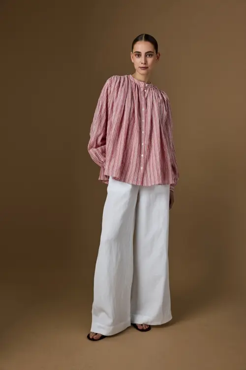 JC Sophie - Lane blouse - red stripes