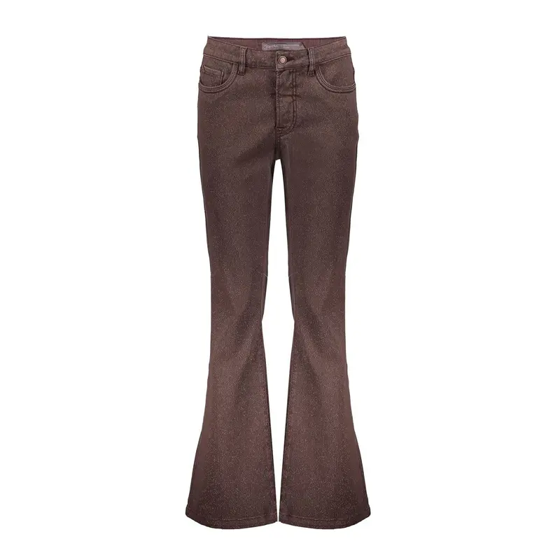 Jeans flair lurex