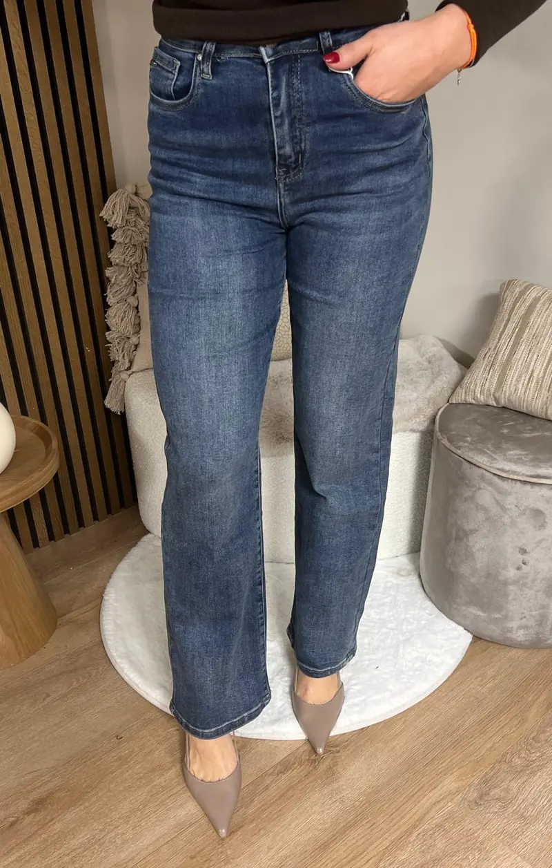 Jeans - Joy Wide Leg Blue