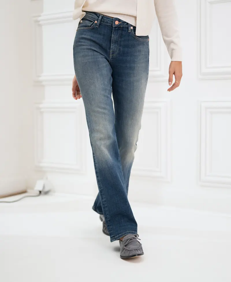 Jeans LES FLARES Blue vintage