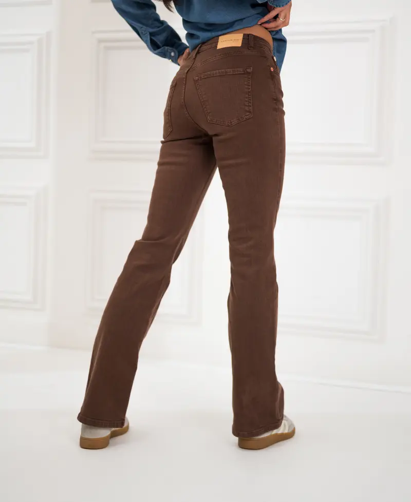 Jeans LES FLARES Cacao
