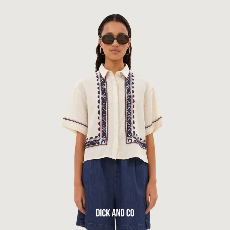 Jela Embroidery blouse