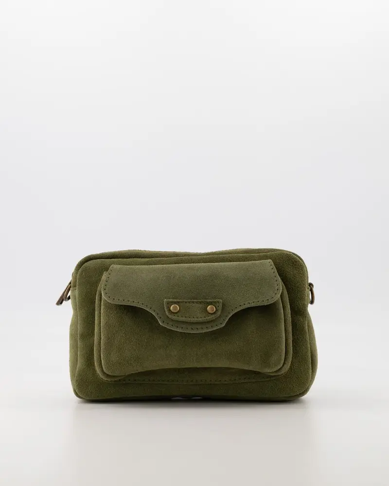 Jessa suede green
