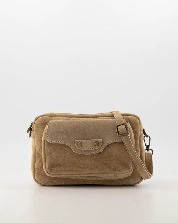 Jessa suede taupe