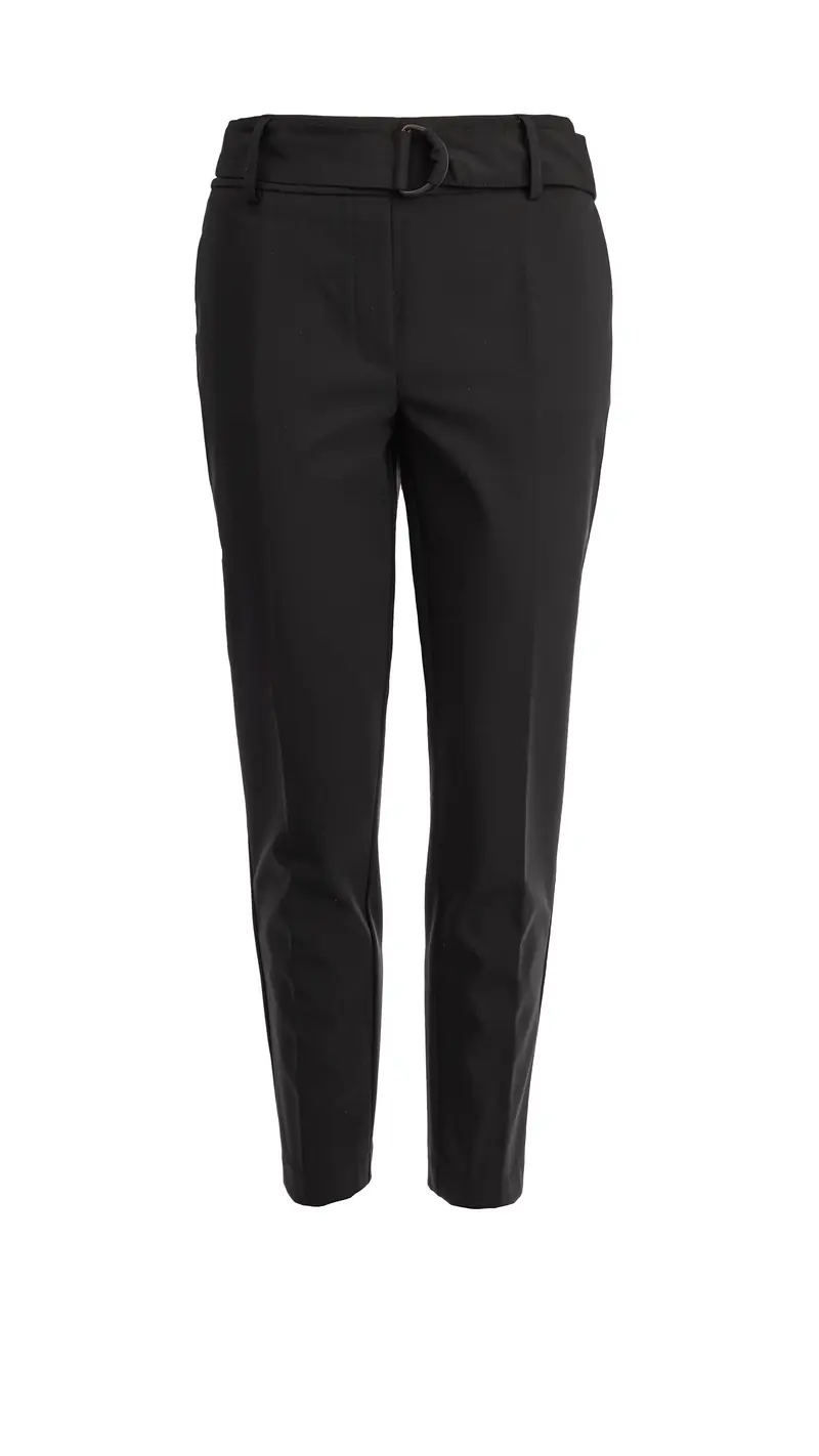 Jillian Crepe Woven /Elastan | Black