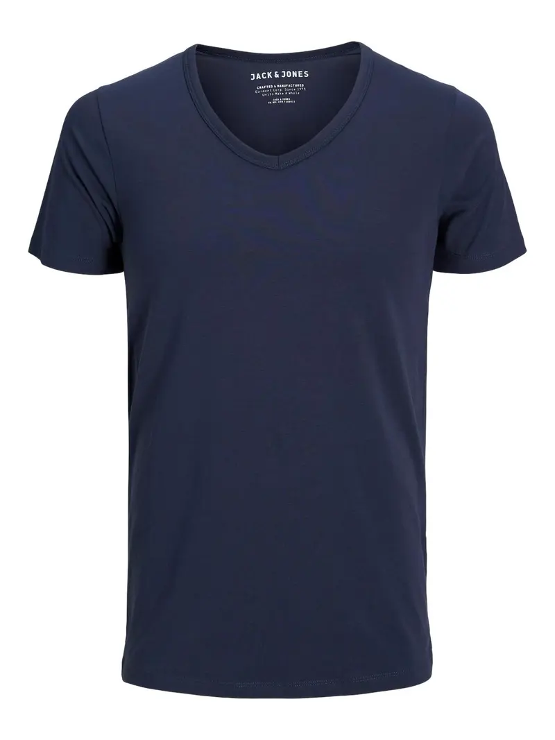JJEBASIC V-NECK TEE S/S NOOS