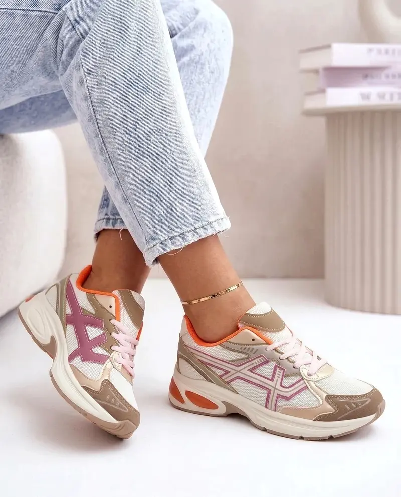 Joline Orange Sneaker