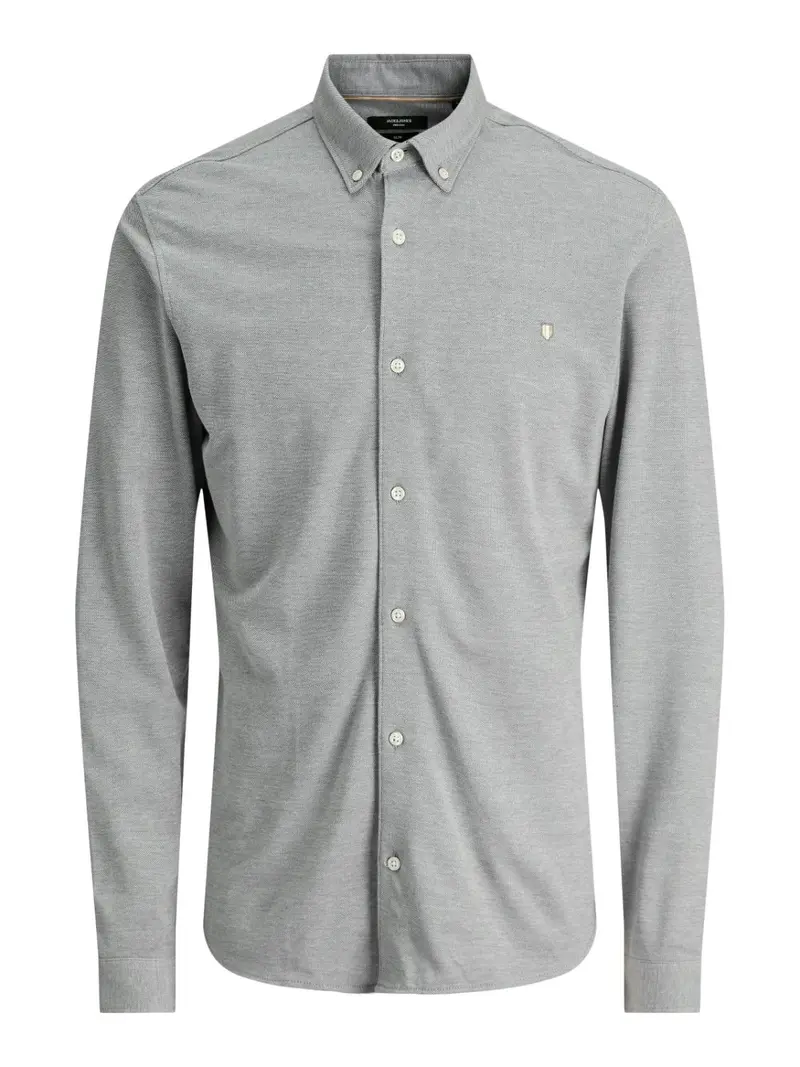 JPRBLUBLAKE PIQUE DETAIL L/S