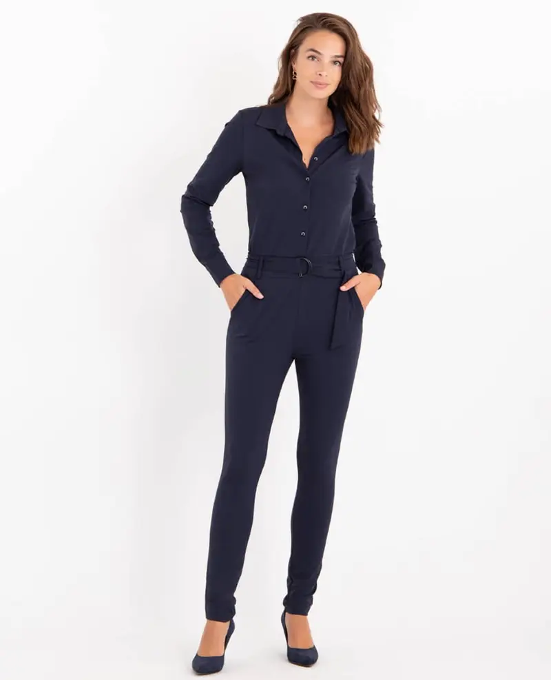 Jumpsuit Travel | Donkerblauw