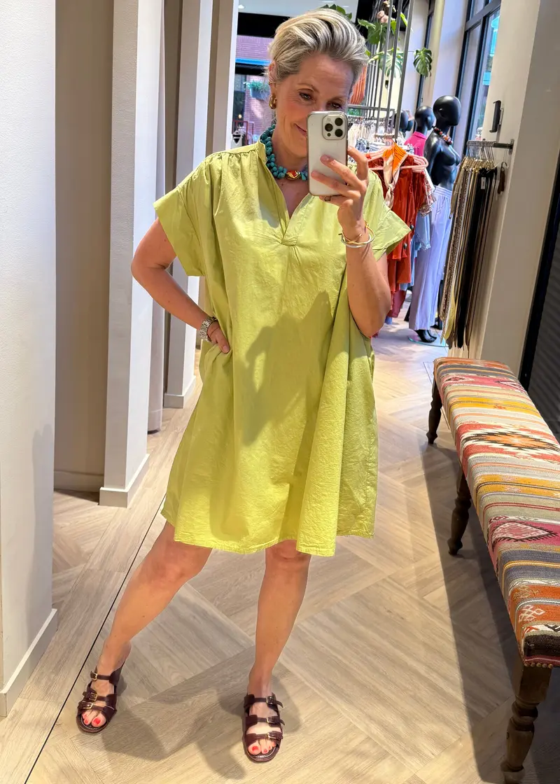 Jurk Katoo Cotton Groen