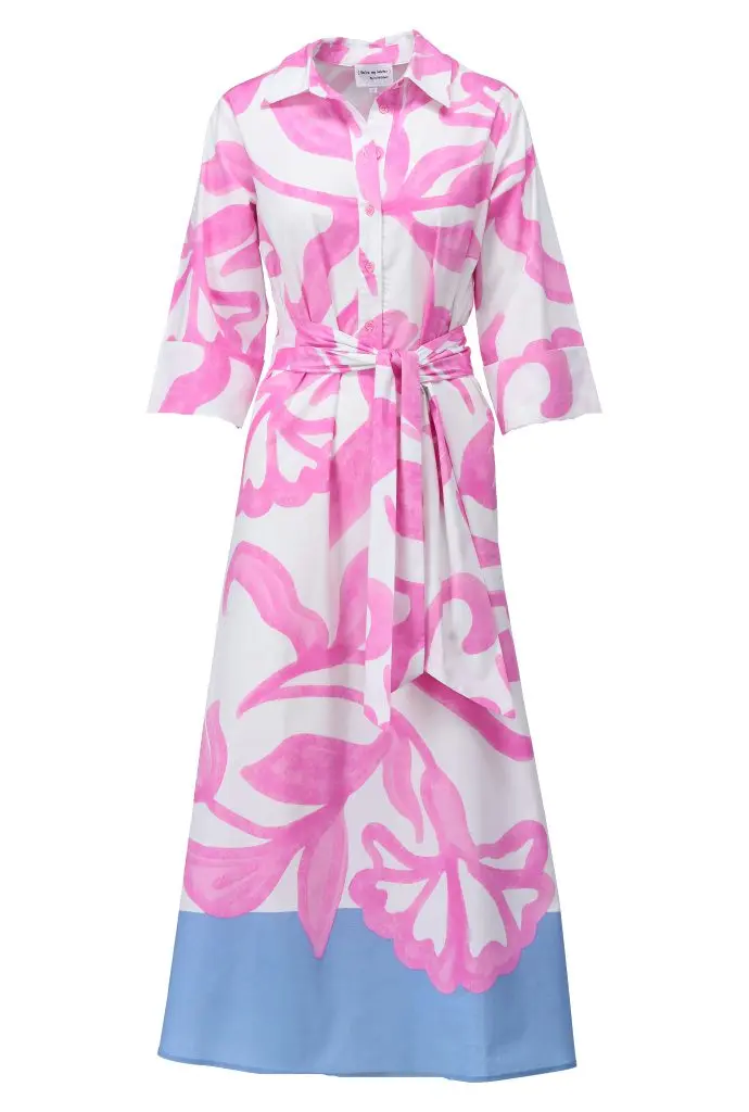 Jurk maxi met design C355L Multi