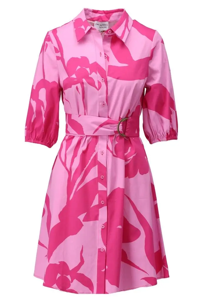 Jurk met design C716L Multi