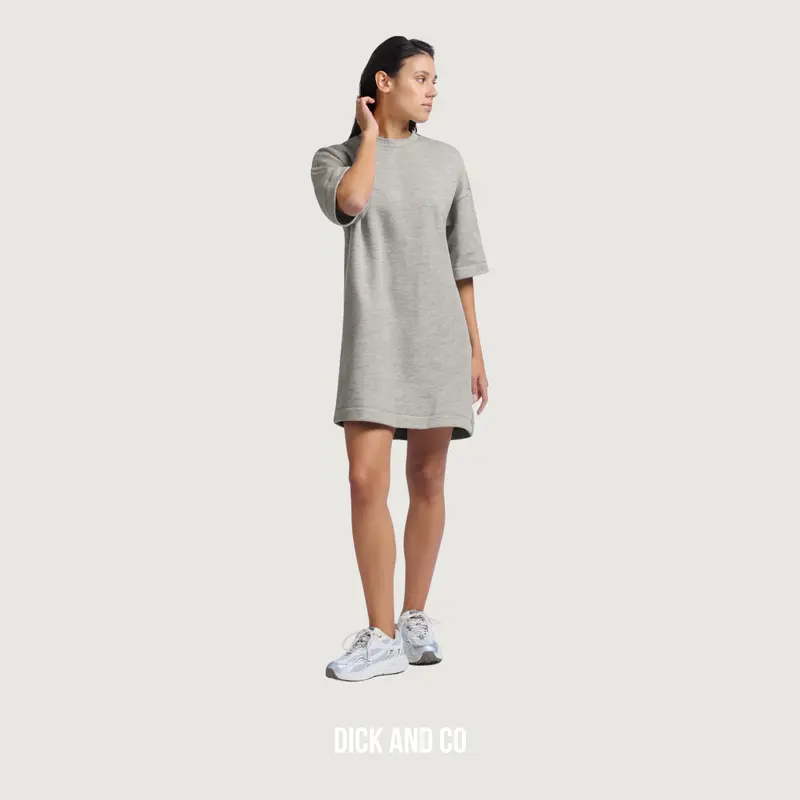Jurk van sweatstof (01-609174-504)